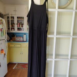 Black maxi dress with tags